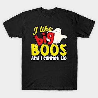 I Like Big Boos And I Cannot Lie Ghost hunter T-Shirt